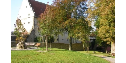 Place de parking pour camping-car - Rhön - Altes Schloss - Wohnmobilstellplatz Mellrichstadt am Malbach