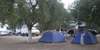 Motorhome parking space - Restaurant - Albania - Camping Kranea