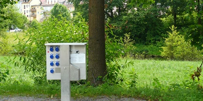 Reisemobilstellplatz - Umgebungsschwerpunkt: Fluss - Dieterskirchen - Versorgungsanlage - Wohnmobilstellplatz am Neunburger Erlebnisbad