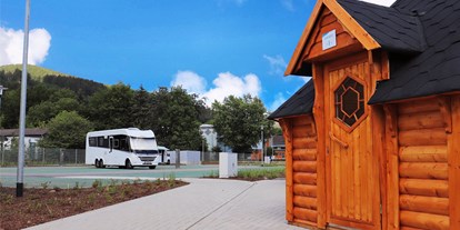 Motorhome parking space - Sauna - Kierspe - AquaMagis Wohnmobilstellplatz PREMIUM