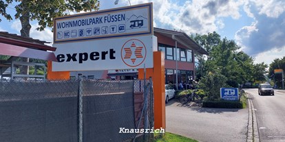 Motorhome parking space - WLAN: am ganzen Platz vorhanden - Bavaria - Wohnmobilpark Füssen