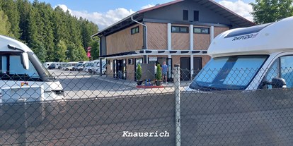 Motorhome parking space - Sauna - Bavaria - Wohnmobilpark Füssen