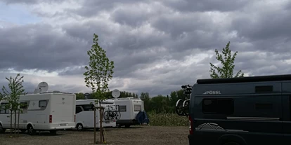 Place de parking pour camping-car - WLAN: nur um die Rezeption vorhanden - Endingen am Kaiserstuhl - Wohnmobilstellplatz zur Scheune 