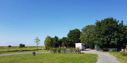 Parkeerplaats voor camper - öffentliche Verkehrsmittel - Nordermeldorf - Campingplatz Westerkoog