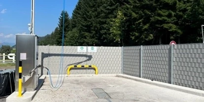 Motorhome parking space - Grauwasserentsorgung - Schöfens - Stellplatz Plankenhof / Wohnmobilstellplatz Tirol 