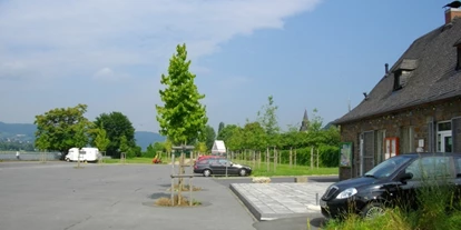 Plaza de aparcamiento para autocaravanas - Art des Stellplatz: bei Gewässer - Alemania - Am Rheinufer