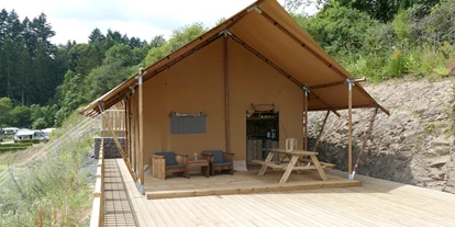 Place de parking pour camping-car - Maulusmühle - Miete luxuriöse Safarizelte - Camping Kaul