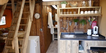 Reisemobilstellplatz - Wohnwagen erlaubt - Luxemburg - Safarizelt Glamping Lodge - Camping Kaul