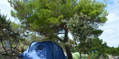Motorhome parking space - Wohnwagen erlaubt - Dalmatia - Camp Mandarino