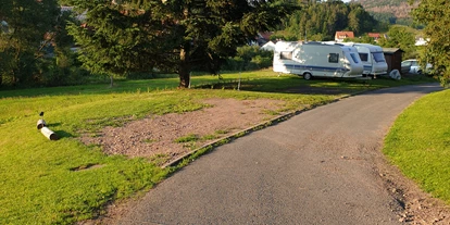 Parkeerplaats voor camper - Hunde erlaubt: Hunde erlaubt - Haunetal - Bauernhof Zinn