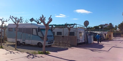 Parkeerplaats voor camper - Hunde erlaubt: Hunde erlaubt - Costa Blanca - Plätze - Camping El Jardin