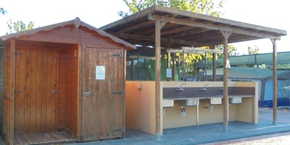 Motorhome parking space - Entsorgung Toilettenkassette - Costa Blanca - Camping El Jardin