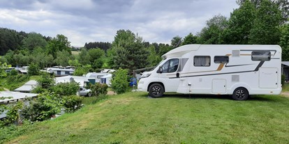 Motorhome parking space - Wintercamping - Cham (Cham) - Camping Haus Seeblick