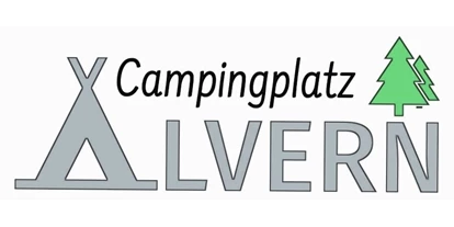 RV park - Bademöglichkeit für Hunde - Campingplatz Logo - Campingplatz Alvern 