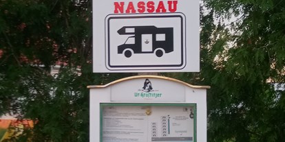 Reisemobilstellplatz - Wohnwagen erlaubt - Großenhain - Am Hotel Landhaus Nassau