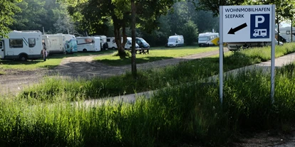 Place de parking pour camping-car - Hürtgenwald - Wohnmobilhafen "Seepark Zülpich"