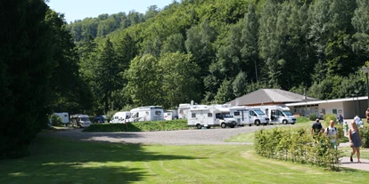 Place de parking pour camping-car - WLAN: teilweise vorhanden - Basse-Saxe - Wohnmobilstellplatz an der Sole-Therme