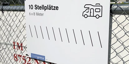 Reisemobilstellplatz - Art des Stellplatz: eigenständiger Stellplatz - Flumserberg Tannenheim - Näfels 