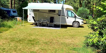Reisemobilstellplatz - Wohnwagen erlaubt - Faßberg - Wildwood Camping Lüneburger Heide