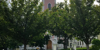 Plaza de aparcamiento para autocaravanas - Stromanschluss - Schöllnach - Kloster Aldersbach - Bierstüberl und Klosterladen sind einen Besuch wert - Camper Stellplatz "VORMFELD"