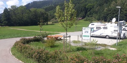 Motorhome parking space - Entsorgung Toilettenkassette - Schönwald im Schwarzwald - Stellplatz Elzwiese - Wohnmobilstellplatz Elzwiese 
