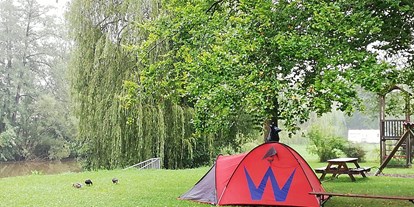Reisemobilstellplatz - Wohnwagen erlaubt - Eichberg (Großdietmanns) - Campingplatz Thayapark