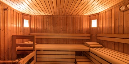 Parkeerplaats voor camper - Südtirol - Finnische Sauna - Rechenmachers Rosengarten