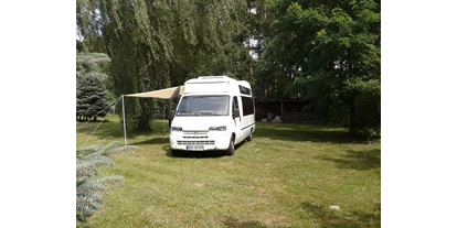 Parkeerplaats voor camper - Frischwasserversorgung - Altdöbern - Biker Hostel Bagenz