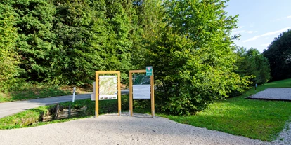 Reisemobilstellplatz - Art des Stellplatz: eigenständiger Stellplatz - Drolshagen - Infotafeln - Naturcampingstellplätze auf dem Ferienhof Verse im Sauerland.
