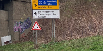 Posto auto camper - Wohnwagen erlaubt - Drübeck - Vienenburger See