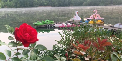 Posto auto camper - Wohnwagen erlaubt - Drübeck - Wassersport mit Vermietung von Tretbooten und SUP‘s. 
Idyllisches Restaurant ganz in der Nähe - Vienenburger See