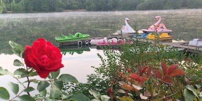 Reisemobilstellplatz - Bad Harzburg - Wassersport mit Vermietung von Tretbooten und SUP‘s. 
Idyllisches Restaurant ganz in der Nähe - Vienenburger See