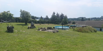 Parkeerplaats voor camper - Umgebungsschwerpunkt: Strand - Altwarp - Pool, Feuer und Grillstelle  - AufNachUsedom 