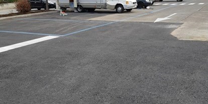 Motorhome parking space - Art des Stellplatz: eigenständiger Stellplatz - Italy - Area di sosta Bozen