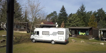 Place de parking pour camping-car - Crinitz - Stellplätze in der Ferienanlage am Körbaer See