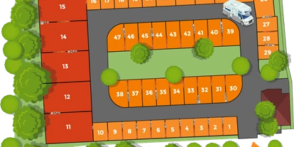 Motorhome parking space - Hallenbad - Quickborn (Kreis Pinneberg) - Lage der Stellplätze auf dem Wohnmobilstellplatz-Wedel - Wohnmobilstellplatz-Wedel 