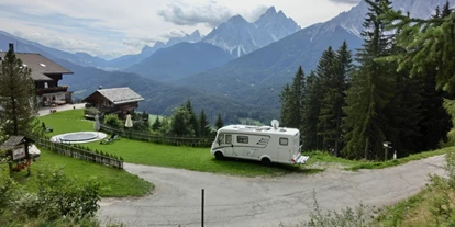 Place de parking pour camping-car - Stromanschluss - Obertilliach - Glinzhof