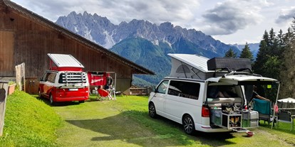 Motorhome parking space - Grauwasserentsorgung - Trentino-South Tyrol - Glinzhof