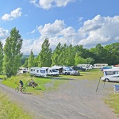 RV parking space - Wohnmobilstellplatz - Naturcamp Thulbatal