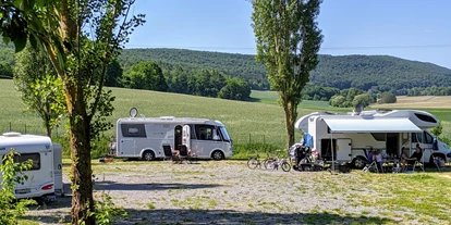 Reisemobilstellplatz - Art des Stellplatz: bei Gaststätte - Bischofsheim an der Rhön - Wohnmobilstellplatz - Naturcamp Thulbatal