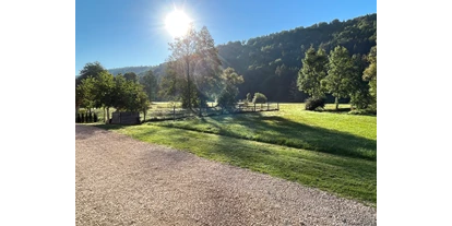 Motorhome parking space - Bademöglichkeit für Hunde - Bavaria - Foto Ende September 2022 - Altdorf im Anlautertal 