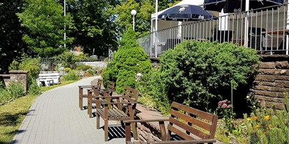 Motorhome parking space - Bademöglichkeit für Hunde - Bad Iburg - Restaurant "Am Kasinopark"