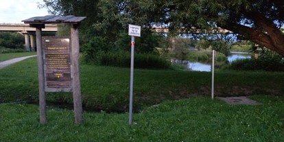 Reisemobilstellplatz - Art des Stellplatz: bei Gewässer - Furth im Wald - Lage - Kanu Club Cham