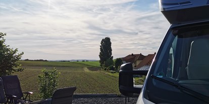 Reisemobilstellplatz - Wohnwagen erlaubt - Bönnigheim - Weingut GravinO