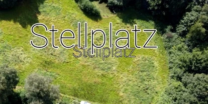 Reisemobilstellplatz - Wohnwagen erlaubt - Gravenstein - Stellplatz ,Wildwiese - Wildwiese am Teich