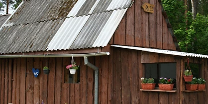 Parkeerplaats voor camper - Umgebungsschwerpunkt: Fluss - Letland - Sanitärhaus - Upes Dizvietas