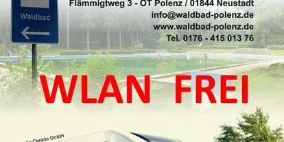 Reisemobilstellplatz - Wohnwagen erlaubt - Wachau - Waldbad Polenz