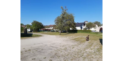 Reisemobilstellplatz - WLAN: nur um die Rezeption vorhanden - Högling - sehr großräumig - Camping-Stellplatz Hofmühle