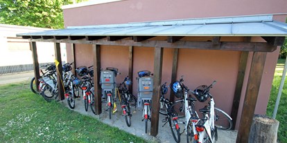 Motorhome parking space - Art des Stellplatz: bei Weingut - Fahrradverleih - Camping route du vin Grevenmacher
