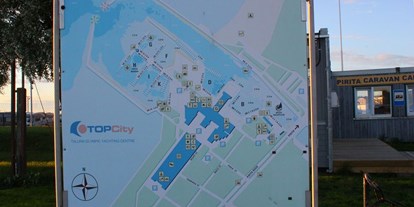 Reisemobilstellplatz - Art des Stellplatz: bei Marina - Estland West - Pirita Harbour Camping